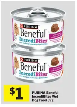 Foodland Beneful IncrediBites Wet Dog Food offer