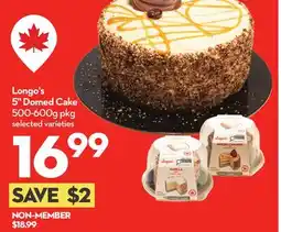 Longo's Longo's 5 Domed Cake offer