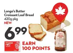 Longo's Longo's Butter Croissant Loaf Bread offer