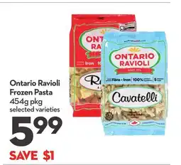 Longo's Ontario Ravioli Frozen Pasta offer