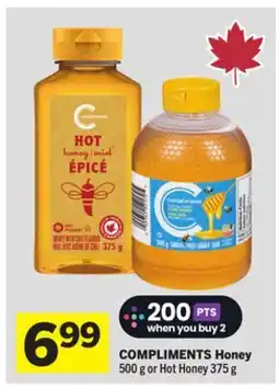 Foodland COMPLIMENTS Honey offer