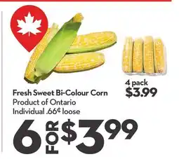 Longo's Fresh Sweet Bi-Colour Corn offer
