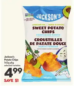 Longo's Jackson's Potato Chips offer