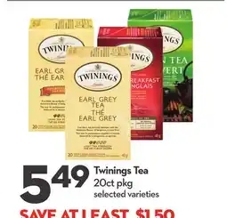 Longo's Twinings Tea offer
