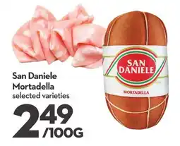 Longo's San Daniele Mortadella offer