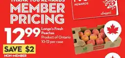 Longo's Longo's Fresh Peaches offer