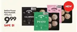 Longo's Stefano Frozen Pork Meatballs offer