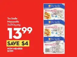 Longo's Tre Stelle Mozzarella offer