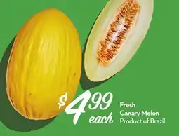 Longo's Fresh Canary Melon offer