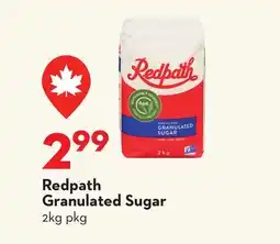 Longo's Redpath Granulated Sugar offer