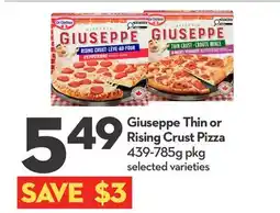 Longo's Giuseppe Thin or Rising Crust Pizza offer