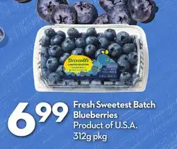 Longo's Fresh Sweetest Batch Blueberries offer