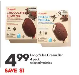 Longo's Longo's Ice Cream Bar offer