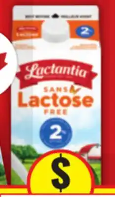 Food Basics LACTANTIA PURFILTRE MILK OR LACTOSE FREE MILK offer