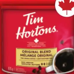Food Basics TIM HORTONS GROUND COFFEE 825 - 875 G COFFEE CAPSULES 30'S offer