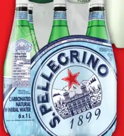 Food Basics SAN PELLEGRINO OR MAISON PERRIER CARBONATED NATURAL MINERAL WATER offer