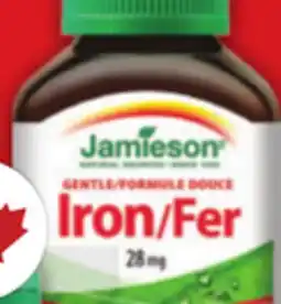 Food Basics JAMIESON CHEWABLE VITAMIN C, D3 OR IRON offer