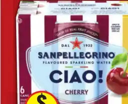 Food Basics SAN PELLEGRINO SPARKLING DRINKS offer