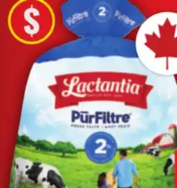 Food Basics LACTANTIA PURFILTRE MILK OR LACTOSE FREE MILK offer