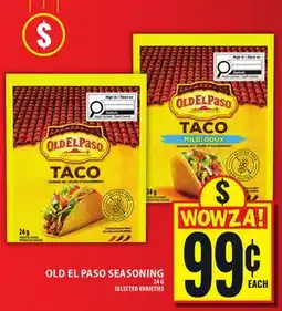 Food Basics OLD EL PASO SEASONING offer