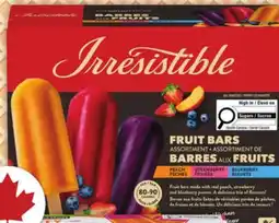 Food Basics SELECTION ICE POPS OR IRRESISTIBLE FRUIT BARS offer