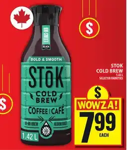 Food Basics STOK COLD BREW offer