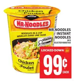 Food Basics MR. NOODLES INSTANT NOODLES offer