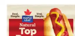 Food Basics SCHNEIDERS RED HOTS OR MAPLE LEAF TOP DOGS WIENERS, SCHNEIDERS MEAT PIES, FROZEN offer