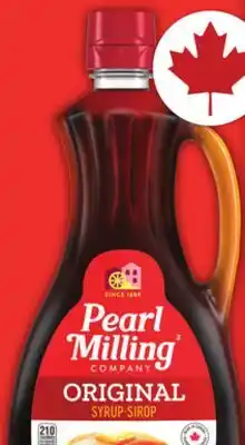 Food Basics PEARL MILLING COMPANY PANCAKE & WAFFLE MIX 905 G TABLE SYRUP 710 ML offer