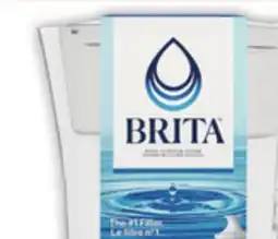Food Basics BRITA WATER FILTRATION SYSTEM EACH REFILL FILTERS 3'S offer
