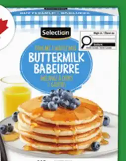Food Basics SELECTION PANCAKE MIX OR TABLE SYRUP offer
