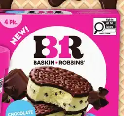 Food Basics BASKIN ROBBINS ICE CREAM OR ICE CREAM SANDWICHES offer