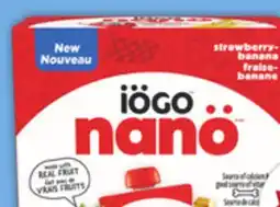 Food Basics IÖGO NANO DRINKABLE YOGURT OR GRAB & GO YOGURT OR BUBBLES YOGURT offer