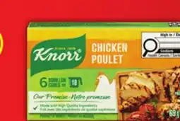 Food Basics KNORR BOUILLON CUBES 63 - 69 G RICE OR NOODLE BOWL 73G offer