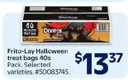 Walmart Frito-Lay Halloween treat bags offer