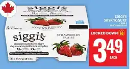 Food Basics SIGGI'S SKYR YOGURT offer