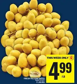 Food Basics FRESH YELLOW DATES offer