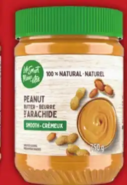 Food Basics SELECTION OR LIFE SMART NATURALIA PEANUT BETTER offer