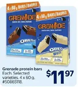 Walmart Grenade protein bars offer