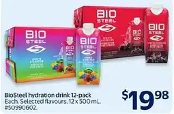 Walmart BioSteel hydration drink offer