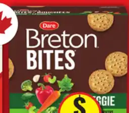 Food Basics DARE VINTA OR BRETON CRACKERS offer