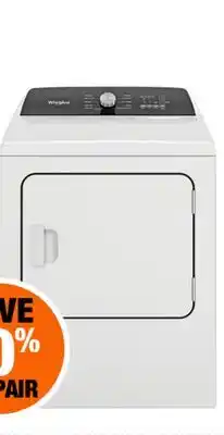 Home Depot 7.0 Cu. Ft. Dryer offer