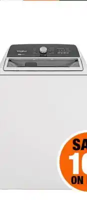 Home Depot 5.4 Cu. Ft. Washer offer