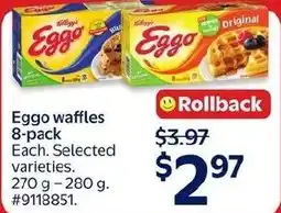 Walmart Eggo waffles offer