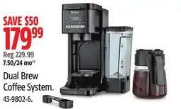 Canadian Tire Ninja Dual Brew Coffee System offer