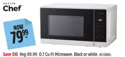 Canadian Tire Master Chef 0.7 Cu-Ft Microwave offer
