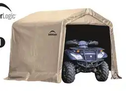 Canadian Tire ShelterLogic Sandstone Peak Shed offer