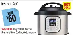 Canadian Tire Duo V5 Pressure/Slow Cooker offer