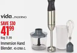 Canadian Tire Vida by Paderno Immersion Hand Blender offer