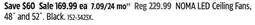 Canadian Tire NOMA LED Ceiling Fans offer